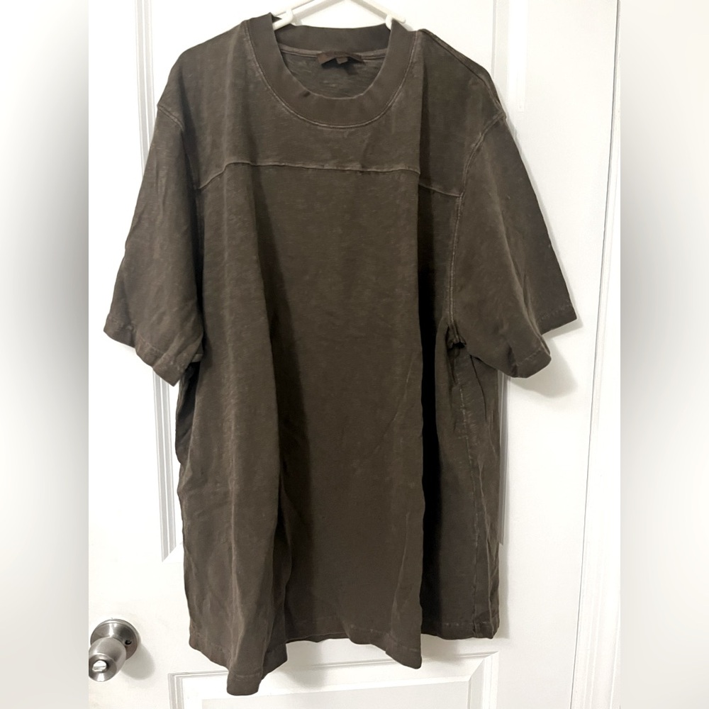 Yeezy season 3 oversized coffee heavy cotton tee